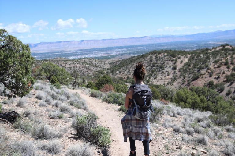 Hiking in the grand valley